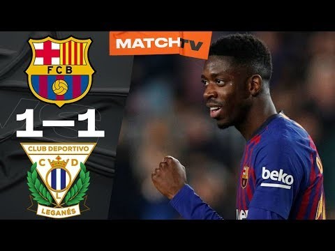 Barcelona vs Leganes 1-1 Highlights & All Goals HD (First Half)