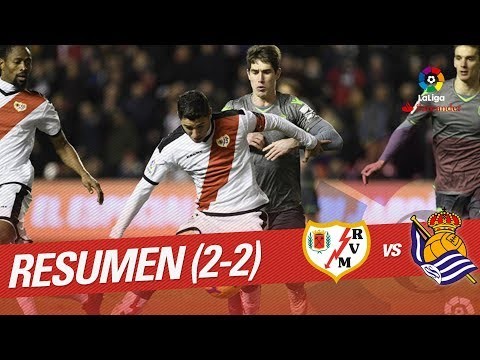 Resumen de Rayo Vallecano vs Real Sociedad (2-2)