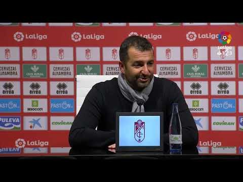 Rueda de prensa de Diego Martínez tras el Granada CF vs Elche CF (2-1)