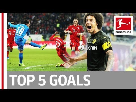 Top 5 Goals on Matchday 18 -  Lewandowski, Witsel, Rebic & More