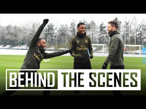 VAR at training?! | Behind the scenes at Arsenal training centre