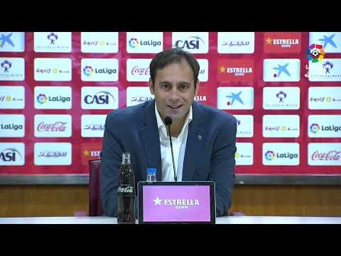 Rueda de prensa de Fran Fernández tras el UD Almería vs CA Osasuna (0-1)