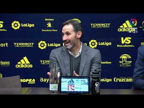 Rueda de prensa de Vicente Moreno tras el Cádiz CF vs RCD Mallorca (1-1)