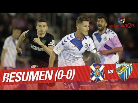 Resumen de CD Tenerife vs Málaga CF (0-0)