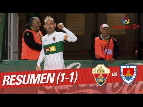 Resumen de Elche CF vs CD Numancia (1-1)