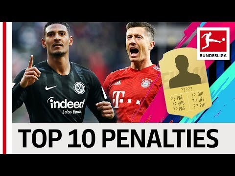 Top 10 Penalties - EA SPORTS FIFA 19 - Lewandowski, Haller, Kramaric & More