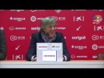 Rueda de prensa de Enrique Martín Monreal tras el Nàstic vs UD Las Palmas (0-0)