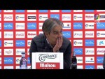 Rueda de prensa de Natxo González tras el Real Sporting vs RC Deportivo (1-2)