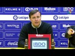 Rueda de prensa de Cristobal Parralo tras el AD Alcorcón vs Córdoba CF (2-1)