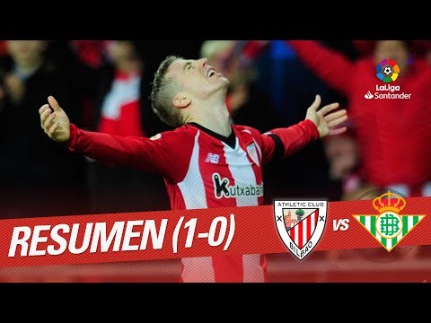 Resumen de Athletic Club vs Real Betis (1-0)