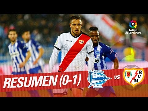 Resumen de Deportivo Alavés vs Rayo Vallecano (0-1)