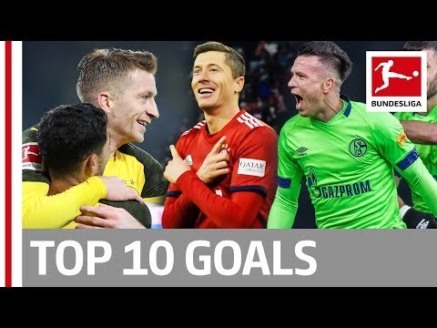 Top 10 Goals on Matchday 19 -  Reus, Lewandowski, Rebic & More