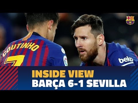 [BEHIND THE SCENES] An inside view of the comeback against Sevilla