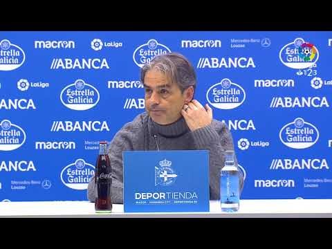 Rueda de prensa de José Ignacio González tras el RC Deportivo vs CD Tenerife (0-0)