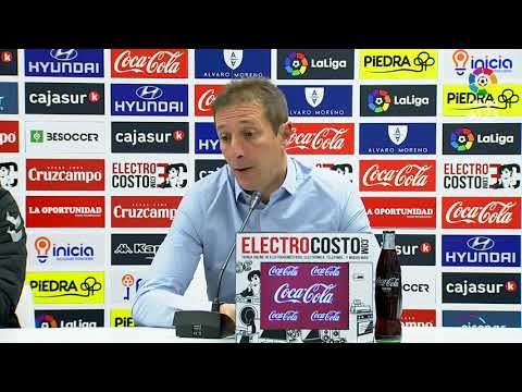 Rueda de prensa de Ramis tras el Córdoba CF vs Albacete BP (1-3)