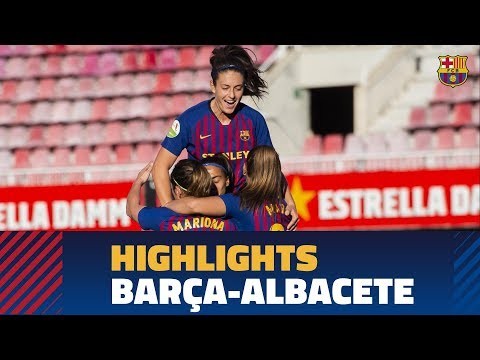 Highlights Femení A - Fundación Albacete (3-1) 1a Divisió Femenina 2018/2019