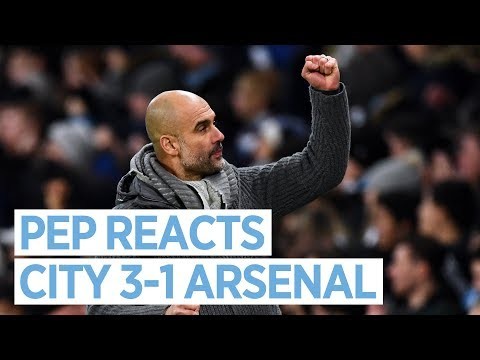 Pep Guardiola reacts to Man City v Arsenal | PRESS CONFERENCE