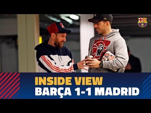 [BEHIND THE SCENES] Barça 1-1 Real Madrid in the Copa del Rey