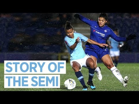 BEAT CHELSEA, REACH FINAL | Chelsea Women 0 -2 Man City | Continental Cup Semi Final