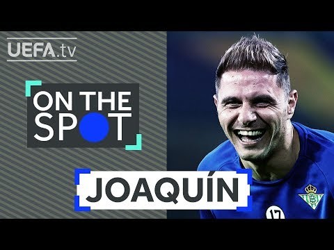ON THE SPOT: How will JOAQUÍN celebrate if BETIS win the #UEL this season?
