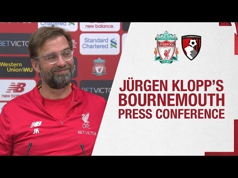 Jürgen Klopp's pre-match press conference | Bournemouth