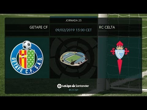 Calentamiento Getafe CF vs RC Celta