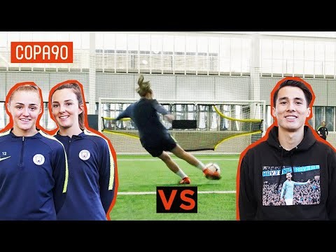 Amateur vs Man City Pros! | Shooting Challenges: Timbsy vs The World