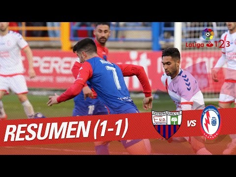 Resumen de Extremadura UD vs CF Rayo Majadahonda (1-1)