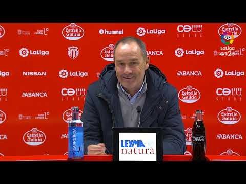 Rueda de prensa de Víctor Fernández tras el CD Lugo vs Real Zaragoza (1-2)