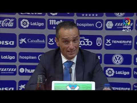 Rueda de prensa de José Luis Oltra tras el CD Tenerife vs Córdoba CF (0-2)