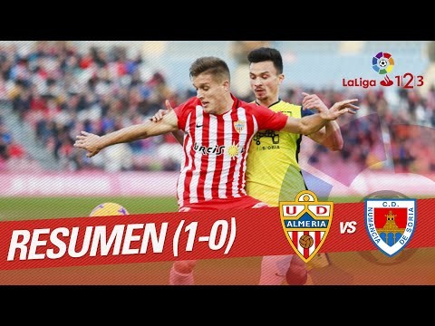 Resumen de UD Almería vs CD Numancia (1-0)