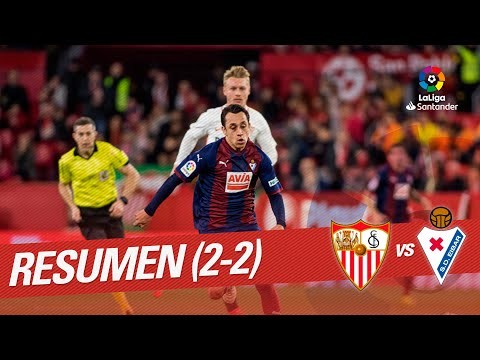Resumen de Sevilla FC vs SD Eibar (2-2)