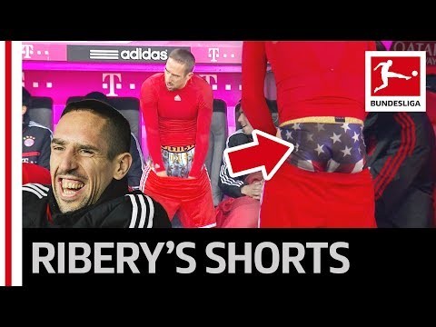 Ribery's Underwear Unveiled - Bayern Star With Special Boxer Shorts Again