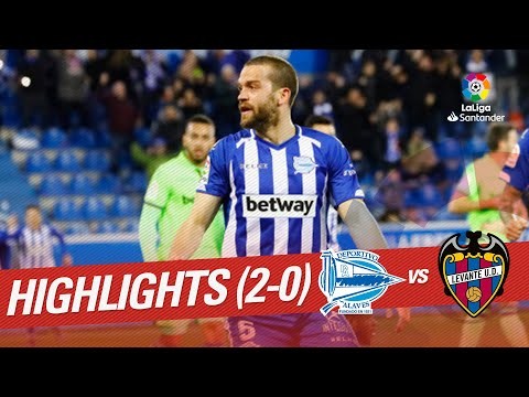 Highlights Deportivo Alaves vs Levante UD (2-0)