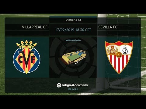 Calentamiento Villarreal CF vs Sevilla Fc