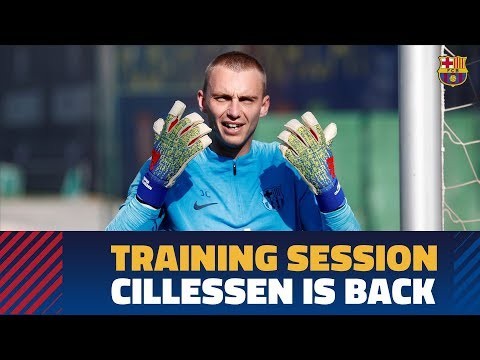 Cillessen back in training in Thursday's workout