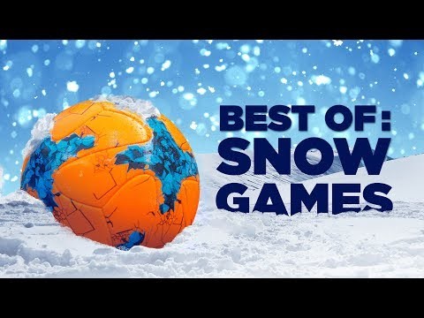 How to Score with an Orange Ball in the Snow