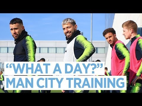 City prepare to take on Newport County | FA Cup | Training