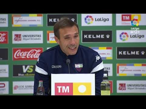 Rueda de prensa de Rodri tras el Elche CF vs Extremadura UD (2-0)