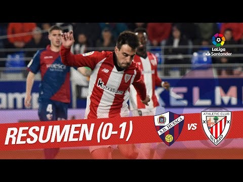 Resumen de SD Huesca vs Athletic Club (0-1)