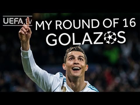 ATLÉTICO, JUVENTUS, #UCL: Great RONALDO Round of 16 GOALS!