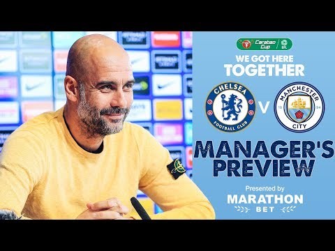 Pep Guardiola previews the Carabao Cup Final | PRESS CONFERENCE