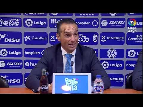 Rueda de prensa de José Luis Oltra tras el CD Tenerife vs RCD Mallorca (2-2)