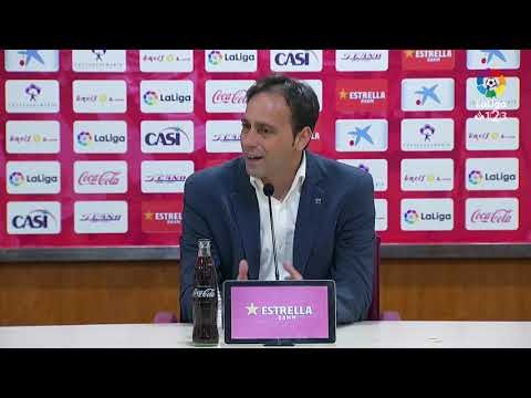 Rueda de prensa de Fran Fernández tras el UD Almería vs Córdoba CF (3-1)