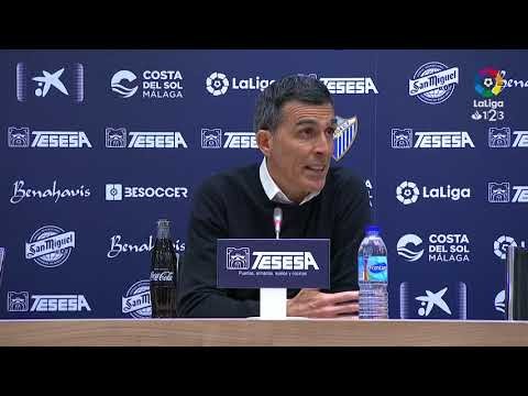 Rueda de prensa de Juan Ramón López Muñiz tras el Málaga CF vs RC Deportivo (0-0)