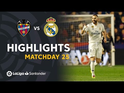 Highlights Levante UD vs Real Madrid (1-2)