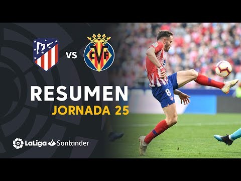 Resumen de Atlético de Madrid vs Villarreal CF (2-0)