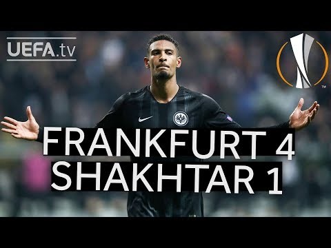 FRANKFURT 4-1 SHAKHTAR #UEL HIGHLIGHTS