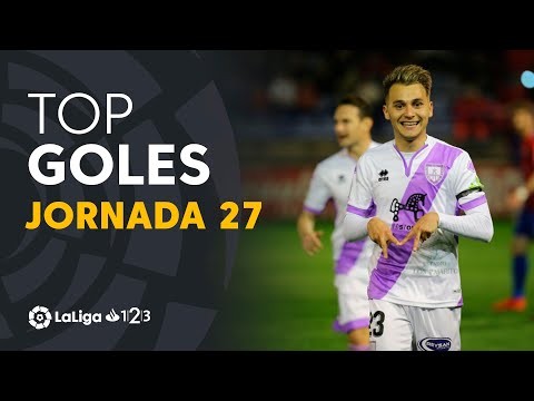 Todos los goles de la jornada 27 de LaLiga 1|2|3 2018/2019