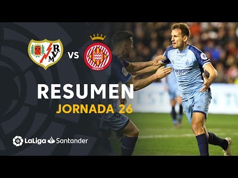 Resumen de Rayo Vallecano vs Girona FC (0-2)